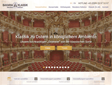 Tablet Screenshot of bavaria-klassik.de